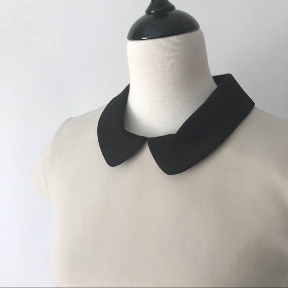 Kate Spade | Color Block Crepe Ruffle Sheath Dress - Picture 4 of 12